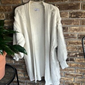 Cozy comfy long sweater cardigan